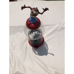 Warner Brothers Taz Tasmanian Devil Bubble Gum Machine Metal